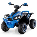 Quad buggy enfant - voiture lectrique 12v - dreamade ? 2 vitesses rglables - lumires led - musique ...