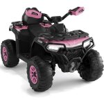 Quad lectrique enfant 12v 4 roues tout - terrain 2 moteurs tlcommande parentale led musique bluetooth ...