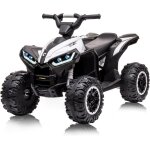 Quad electrique pour enfants 12v voiture electrique enfant atv avec musique klaxon led 83x 53x 56cm pour ...