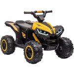 Quad �lectrique enfant hoerfuriy 12v pour 3 - 8 ans jaune