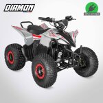 Quad �lectrique enfant typhon 1800w rouge diamon motors ? 60v 20ah roues 8 pouces non homologu� route ...