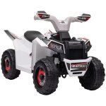 Quad lectrique homcom pour enfants vhicule  batterie 6v avec marche avant et arrire 70l x 415l x ...