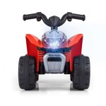 Quad �lectrique - milly mally - honda atv - rouge - 4 roues - charge 25 kg