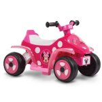 Quad électrique - huffy - disney minnie - 7. 2v - 4 roues - pour enfants de 15 à 3 ans Quad électrique - huffy - disney minnie - 7. 2v - 4 roues - pour enfants de 15 à 3 ans