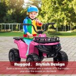 Quad jouet enfant 12v hoerfuriy avec ledmusique pour 2 - 5 ans fille rose Quad jouet enfant 12v hoerfuriy avec ledmusique pour 2 - 5 ans fille rose