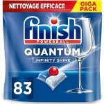 Quantum infinity shine pastilles lave - vaisselle elimine les taches tenaces 83 capsules