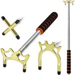 Queue billard r�tractable - 1 pi�ce or 3support pont laiton accessoire billard / snooker jeu - couleur ...