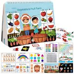 Quiet book version anglaise livre montessori 2 - 5 ans busy book jeux educatif enfant livre d?activit�s ...