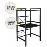 Quiienclee - 40 - 64 * 36. 5 * 78cm etag�re double pour four � micro - ondes dans la cuisine - etag�re ...