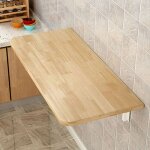 Quiienclee - 60 * 30 * 1. 6cm table � manger pliante fonctionnelle table de cuisine - table murale - ...