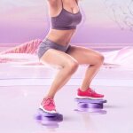 Quipement de fitness - plaque de torsion des jambes minceur - rotation 360 degrs - smart counting body ...