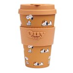 Quy cup thermos tazza travel mug snoopy woodstock 400ml tempo libero