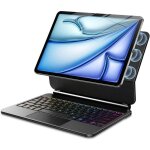 Qwerty Étui clavier pour ipad air 13 pouces ipad pro 129 pouces (3e / 4e / 5e / 6e génération) support ... Qwerty Étui clavier pour ipad air 13 pouces ipad pro 129 pouces (3e / 4e / 5e / 6e génération) support ...