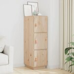 Rabaisbuffet haut - clarence - commode / buffet de cuisine 34x40x1085 cm - bois massif de pin neu9422 ...