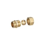 Raccord bicone (a visser) pour tube cuivre 10 - mle 12x17 (3 / 8) noyon & thiebault