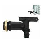 Raccord cuve eau de pluie adaptateur ibc avec robinet pour rservoir de stockage deau de pluie couleurs ...