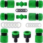 Raccords darrosage rapides ensemble(6pcs 1 / 2 tuyau rapides raccord2pcs double connecteur2pcs connecteur ... Raccords darrosage rapides ensemble(6pcs 1 / 2 tuyau rapides raccord2pcs double connecteur2pcs connecteur ...