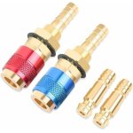 Raccord rapide chalumeau oxyg�ne ac�tyl�ne 2 pi�ces adaptateur de gaz de soudage 8mm raccord gaz connecteurs ...