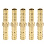 Raccord x autohaux droit 6mm raccord cannel� laiton connecteur adaptateur tuyau rallonge air eau huile ...