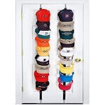 Rack de casquettes lot de 2 organisateur de casquettes pour baseball rangement pratique support chapeaux ...