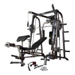 Rack a exercice marcy md9010g noir - musculation acier Rack a exercice marcy md9010g noir - musculation acier
