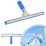Raclette à vitre professionnelle silicone et brosse microfibre pour voiture fenêtres salle de bain éliminer ... Raclette à vitre professionnelle silicone et brosse microfibre pour voiture fenêtres salle de bain éliminer ...