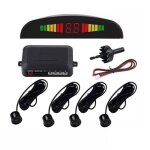 Radar de recul de voiture système daide au stationnement + 4 capteurs noir affichage distance Écran lcd ... Radar de recul de voiture système daide au stationnement + 4 capteurs noir affichage distance Écran lcd ...