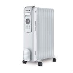 Radiateur bain dhuile - scholtes - schv909b - 2000 w - blanc - thermostat �lectronique