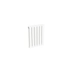 Radiateur blanc mural eau chaude horizontal en acier double lame 60 x 45 cm 662 watt chauffage central ...