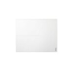 Radiateur chaleur douce atlantic - sokio digital horizontal 1250w blanc 503111