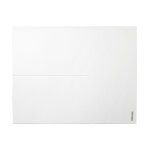Radiateur chaleur douce atlantic - sokio digital horizontal 2000w blanc 503114