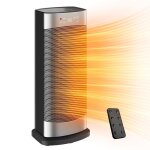 Radiateur dappoint �lectriquechauffage dappoint ptc 1500 wt�l�commande protection anti - basculement ...