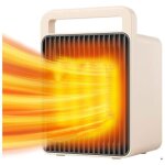 Radiateur dappoint portable mini radiateur de bureau 900 w avec protection contre la surchauffe et arr�t ...