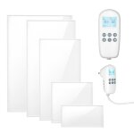 Radiateur lectrique 170w 80 - 100c mural protection contre la surchauffe revtement en cramique 62 ...