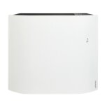 Radiateur lectrique connect lumineux divali horizontal 1000w blanc carat - atlantic