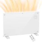Radiateur électrique homcom au sol ou mural 1500w affichage led minuterie 24 heures ou hebdomadaire thermostat ... Radiateur électrique homcom au sol ou mural 1500w affichage led minuterie 24 heures ou hebdomadaire thermostat ...