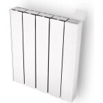 Radiateur lectrique  inertie pierre - lana - 1000 w - chaleur douce - thermostat lectronique - aluminium ...