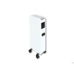 Radiateur lectrique - carrera - lcd cramique - 1500w - mobile - thermostat lectronique