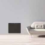 Radiateur lectrique panneau rayonnant sas airelec lorda d 1000w - dtecteur de fentre - gris