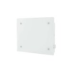 Radiateur lectrique en verre tremp adax - blanc - 250 w - eco 02 kbt