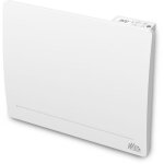 Radiateur fixe � inertie fonte - 1000 w - warmtech - wtfurius10 - horizontal - blanc