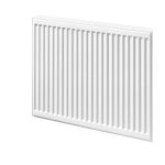 Radiateur panneau acier compact all in (21) - horizontal - h : 600 mm - l : 700 mm - 942 w - blanc