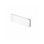 Radiateur plinthe 2en1 surfacique et fonte - evolution - blanc - 1500w - 1262x328x121 cm - programmable ...