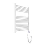 Radiateur de salle de bain Électrique 60x77 blanc avec thermostat Radiateur de salle de bain Électrique 60x77 blanc avec thermostat