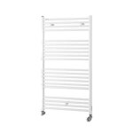 Radiateur sche - serviettes eau chaude atoll spa blanc 571w - acova - sl - 120 - 050