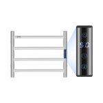 Radiateur sèche - serviettes Électrique 4 barres - vevor - porte - serviettes chauffant mural - minuterie ... Radiateur sèche - serviettes Électrique 4 barres - vevor - porte - serviettes chauffant mural - minuterie ...