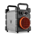 Radiateur soufflant �lectrique - fuxtec fx - eh3 3000w - thermostat m�canique - ip24 chauffage 90m2 - ...