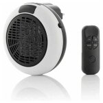 Radiateur soufflant mural lectrique - pzcc - 600w - thermostat lectronique - tlcommande - cramique ...