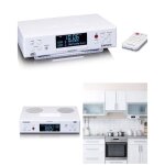 Radio de cuisine - lenco - kcr - 190wh - dab + - bluetooth - clairage led