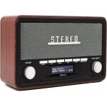 Radio dab bluetooth radio dab portable (dab + / fm) radio numrique vintage dimmer bois dab18